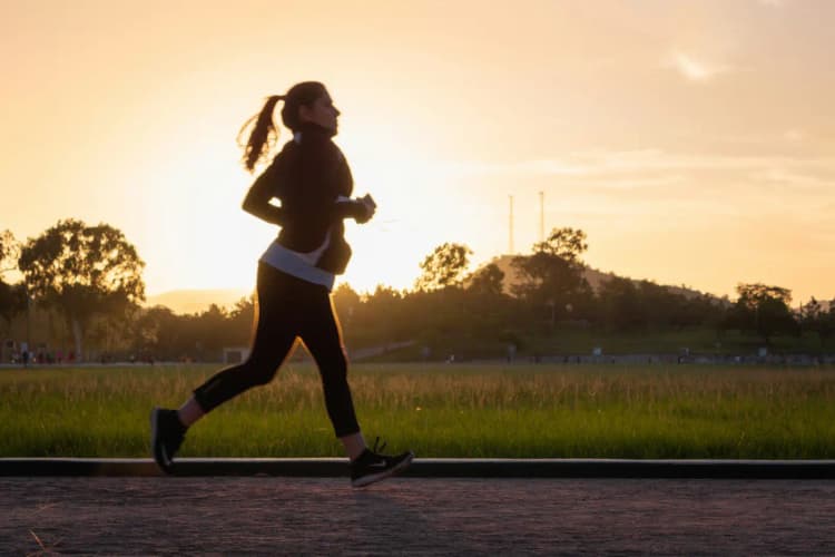 An Enhance-d community member out for a run